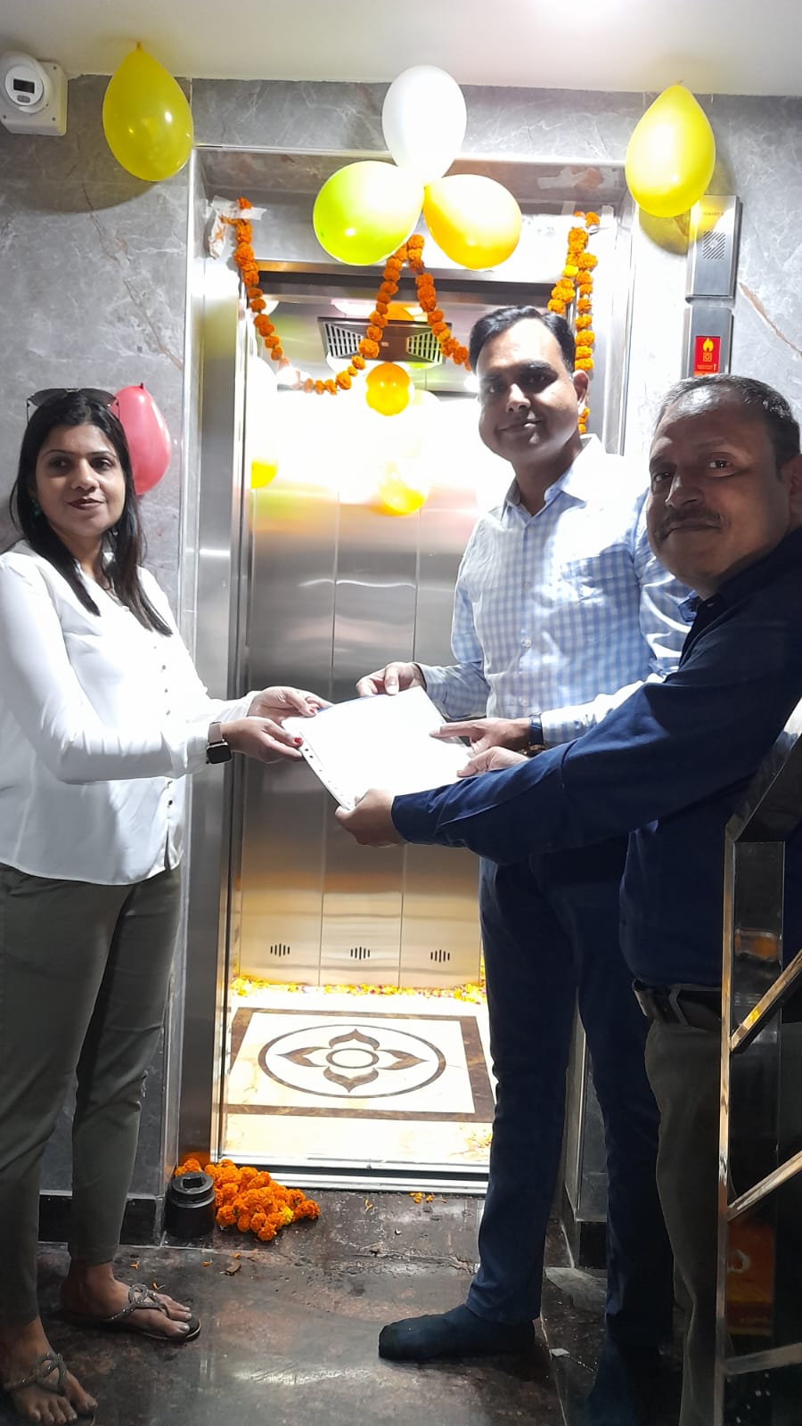 Elevator handover and installation project