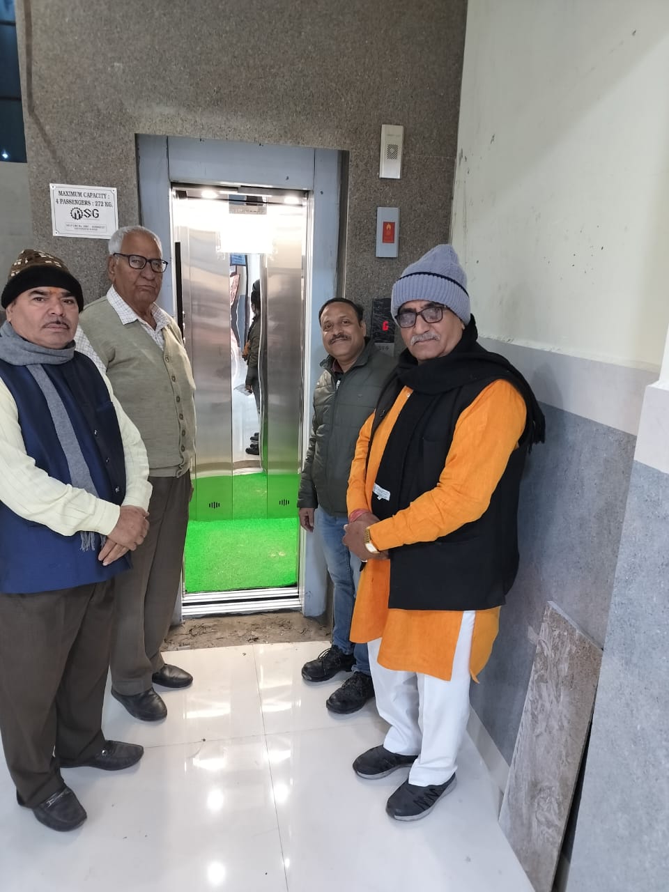 Elevator handover and installation project