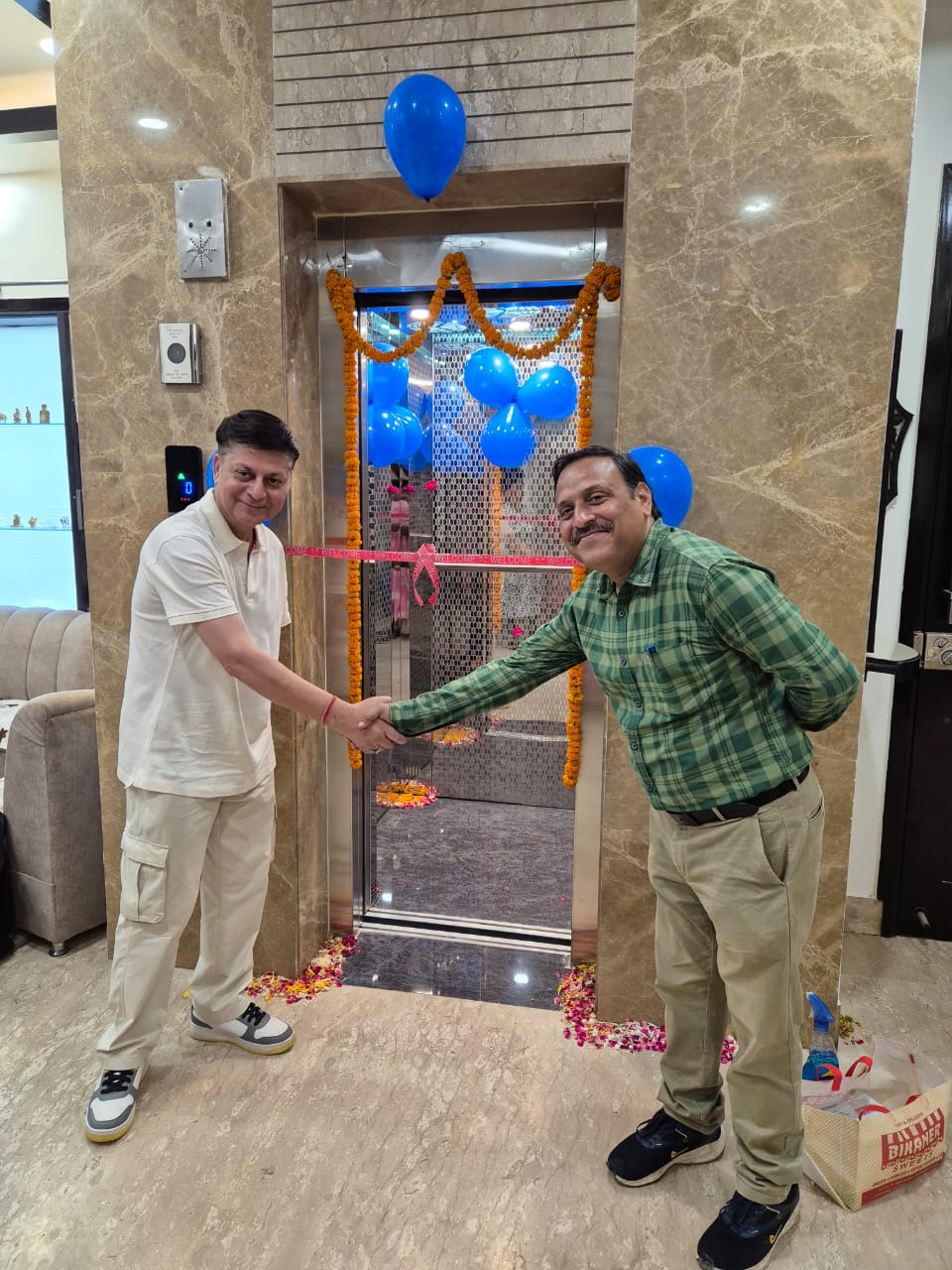 Elevator handover and installation project