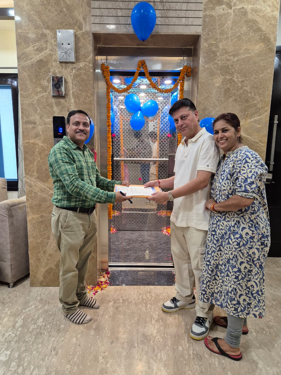 Elevator handover and installation project