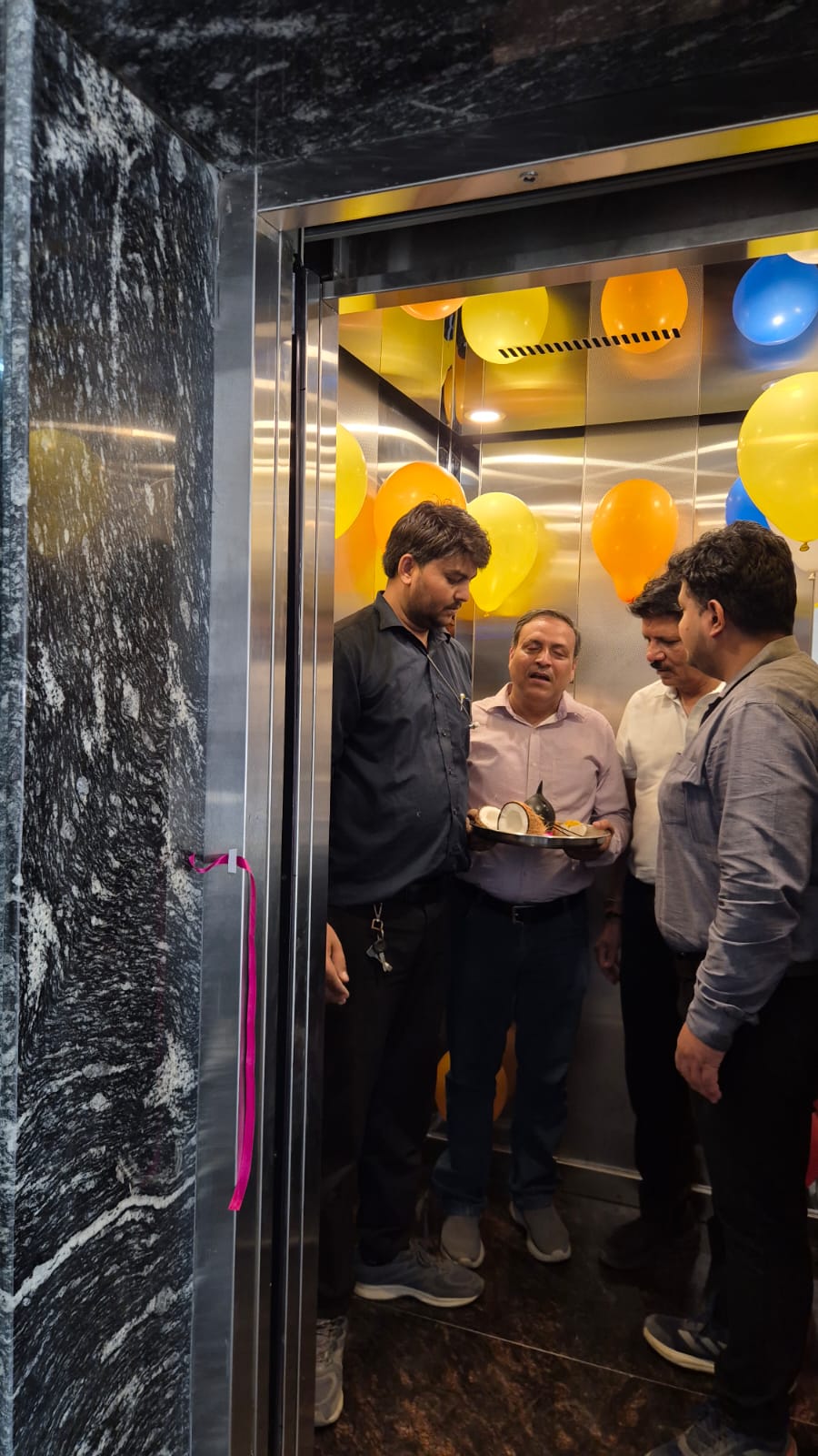 Elevator handover and installation project