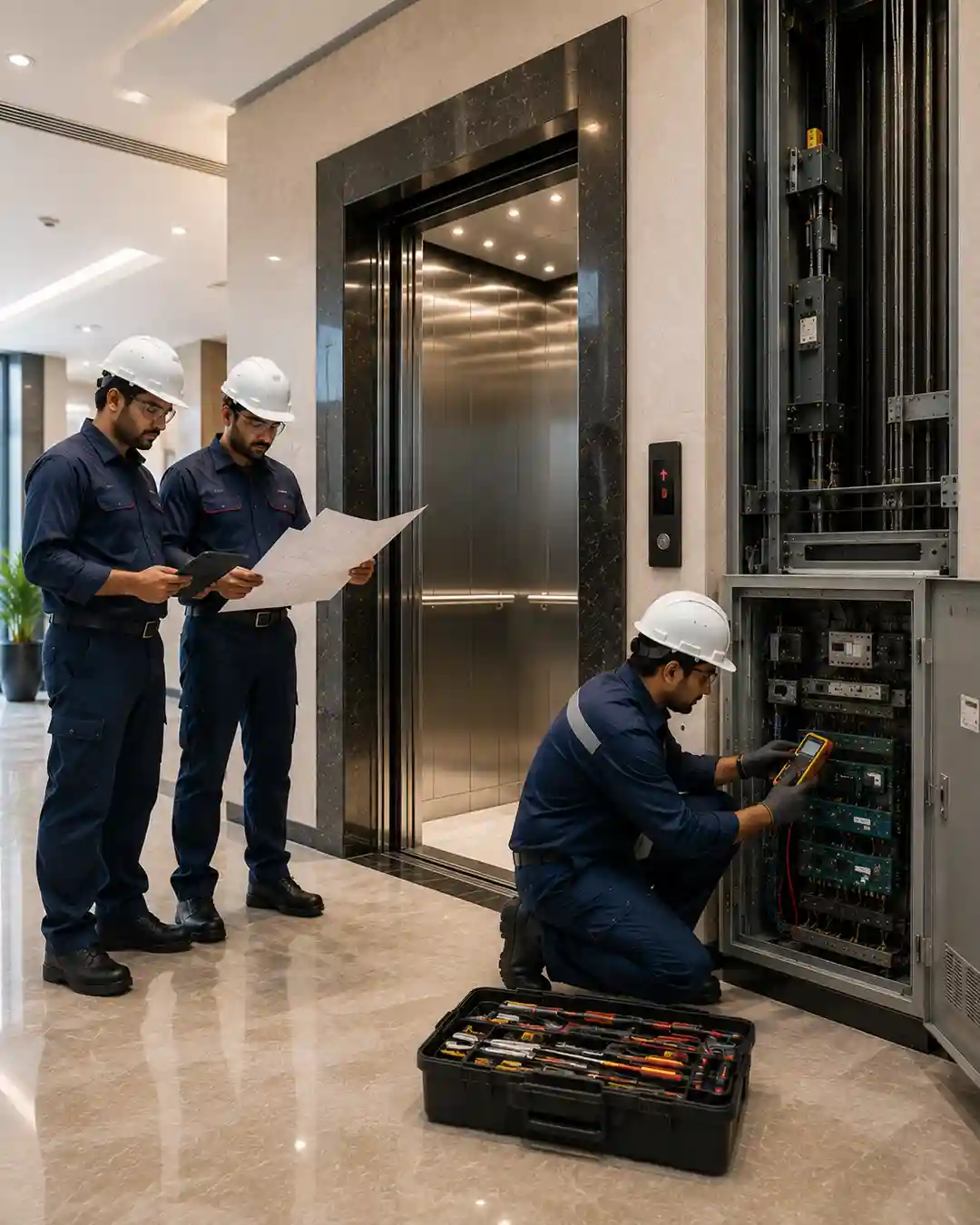 Turnkey installation, one accountable team
