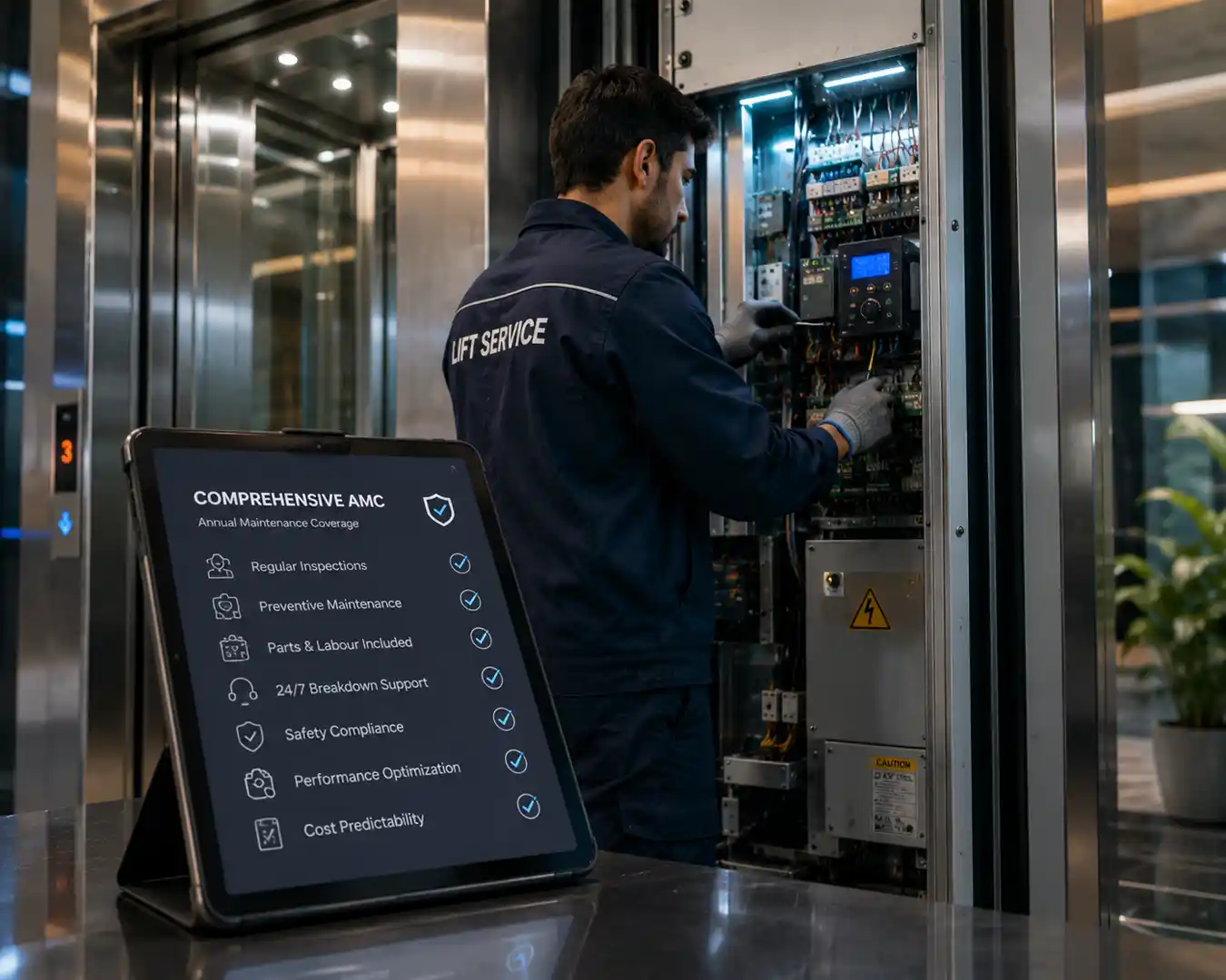 Elevator preventive maintenance